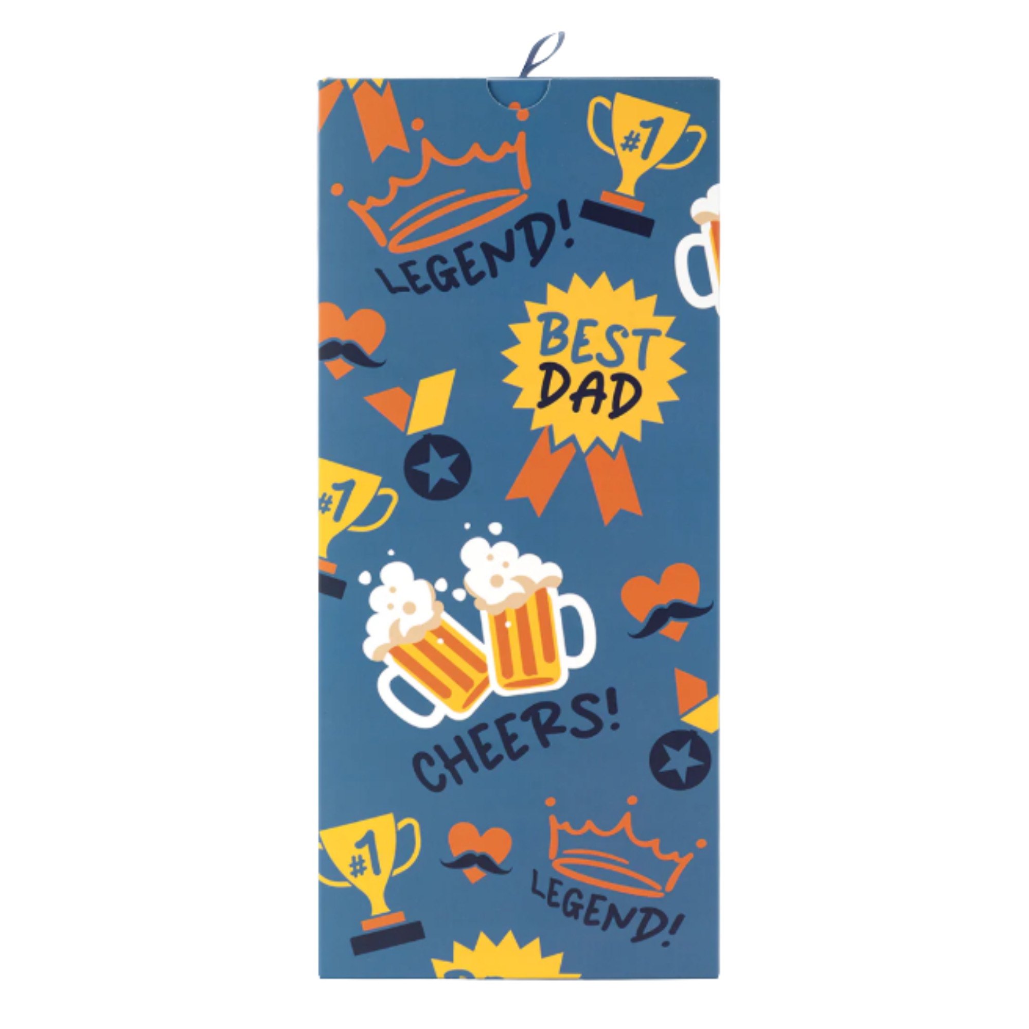 Herren Bester Papa Bambus-Socken-Karte