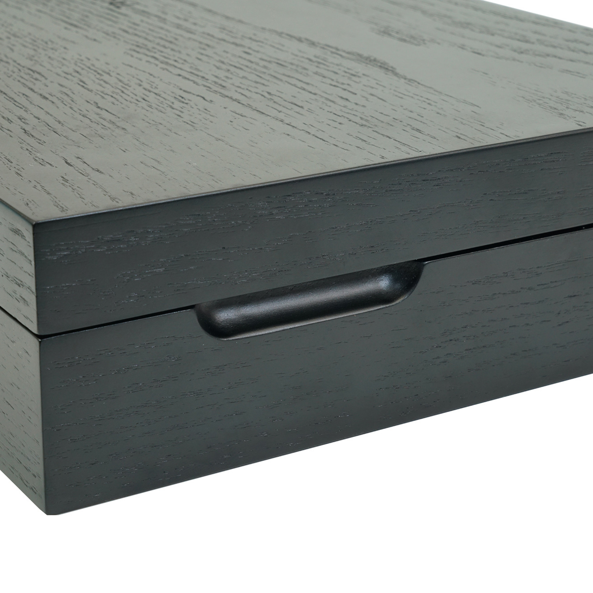 Sonnenbrillenbox aus Holz für 9 Paar in Schwarz/Grün