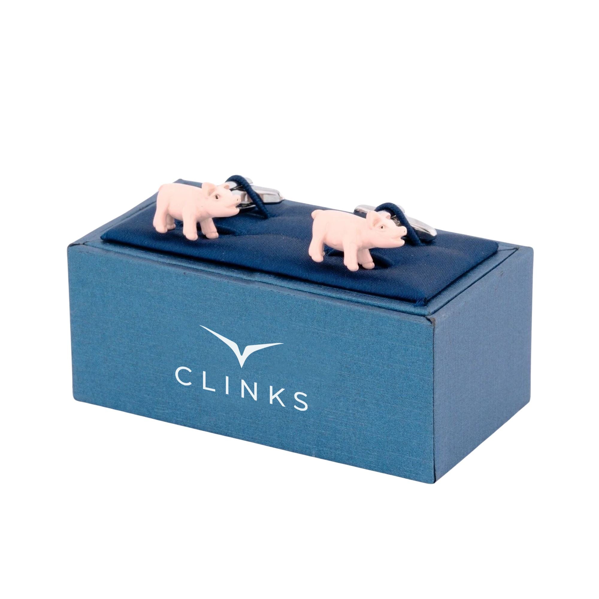 Pink Pig Cufflinks Novelty Cufflinks Clinks Australia