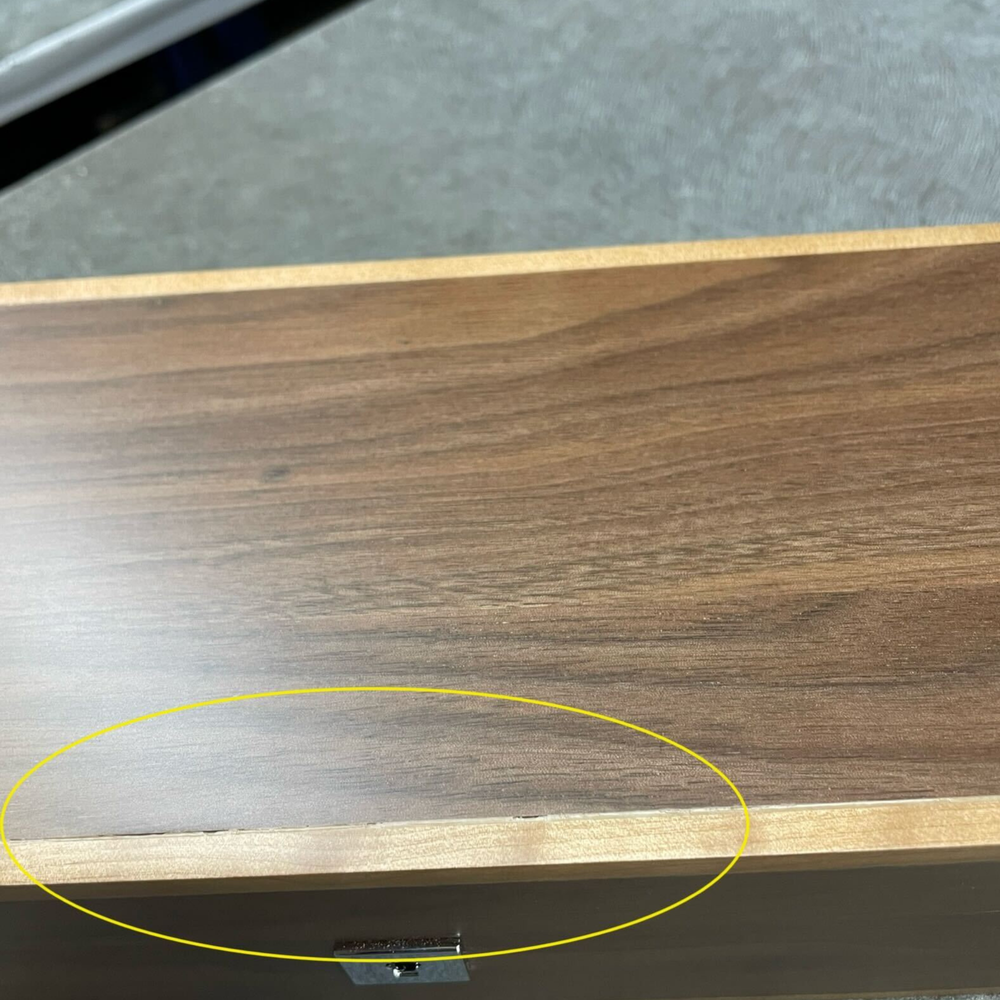 Seconds - Walnut Wooden Watch Box for 5 Watches (A)