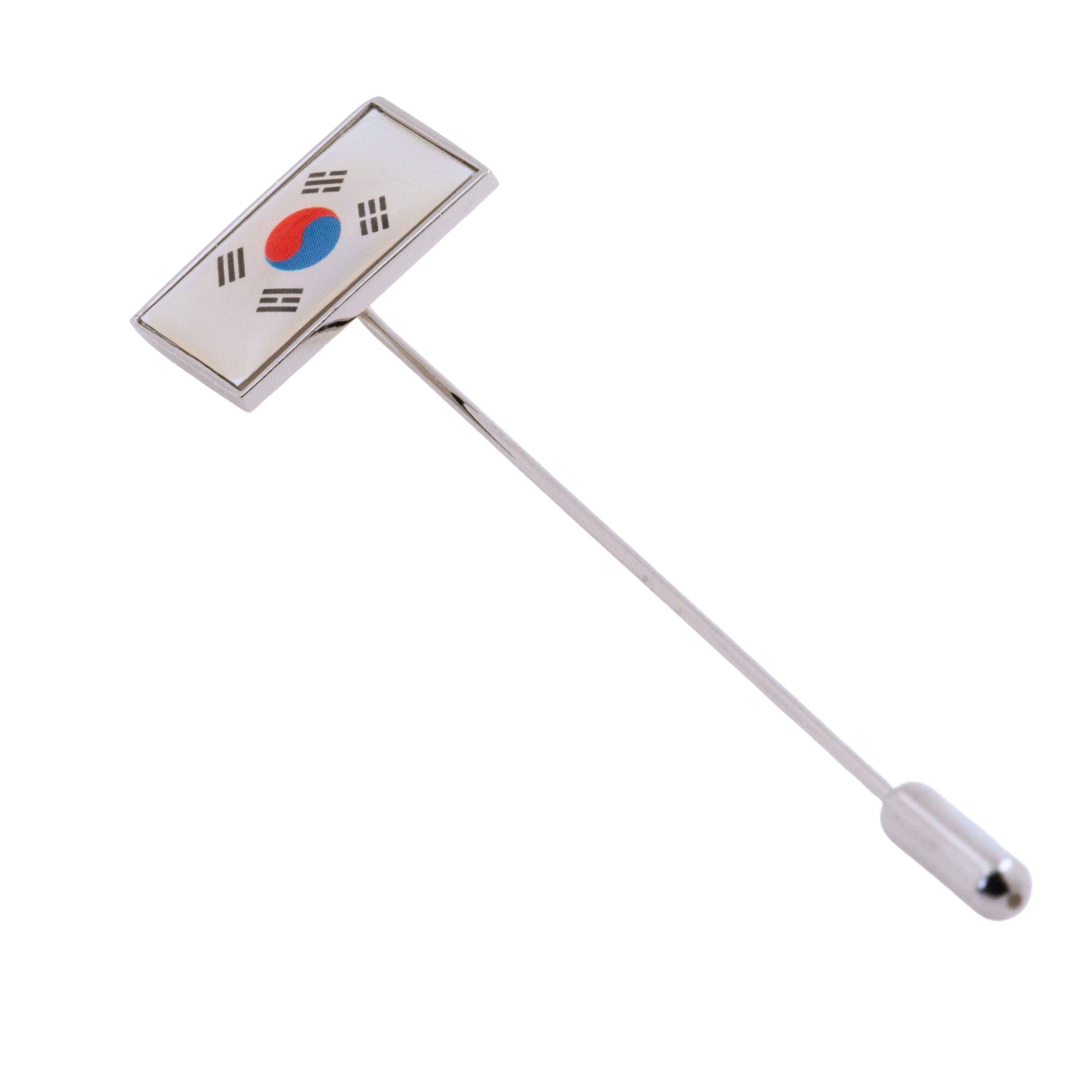 Flag of South Korea Stick Pin Lapel Pin Clinks