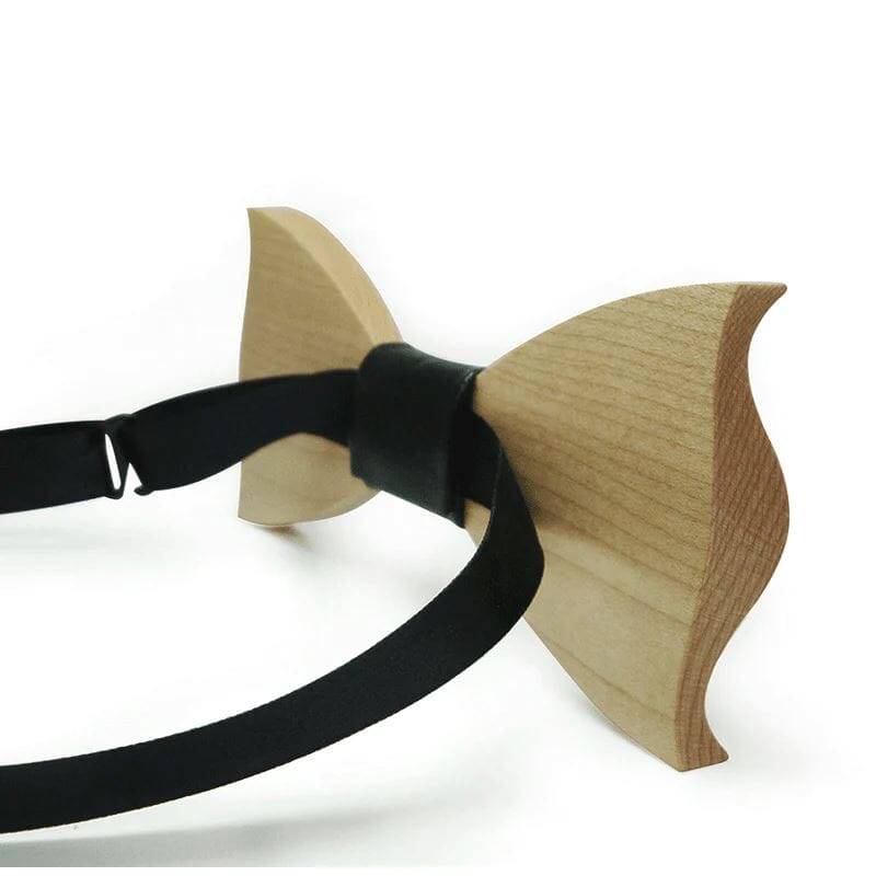 Dark Wood Denim Adult Bow Tie Bow Ties Clinks