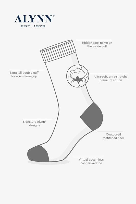 Basketball Nothing But Net Navy Blue Mens Sock Socks Alynn