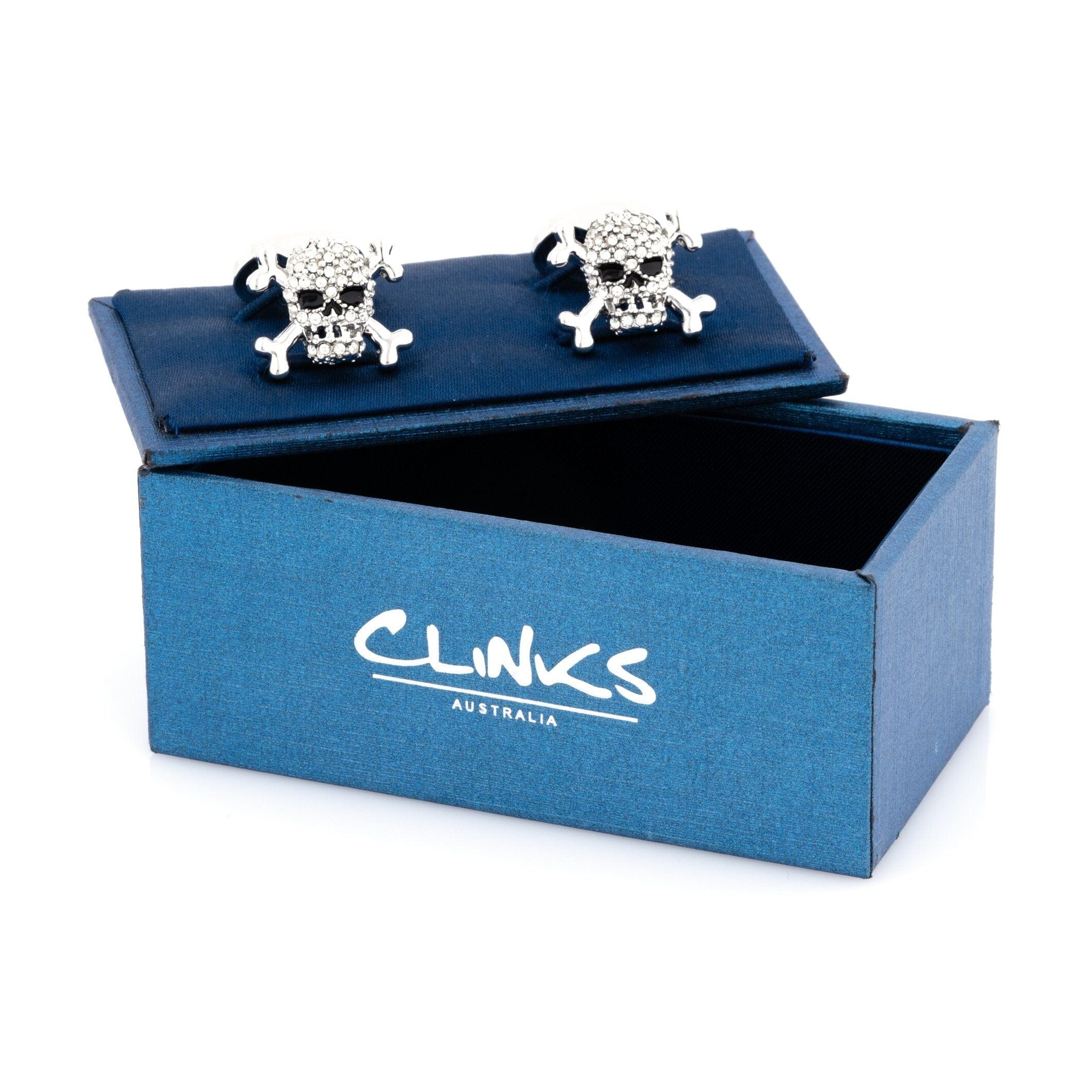 Crystal Skull Cufflinks Novelty Cufflinks Clinks Australia