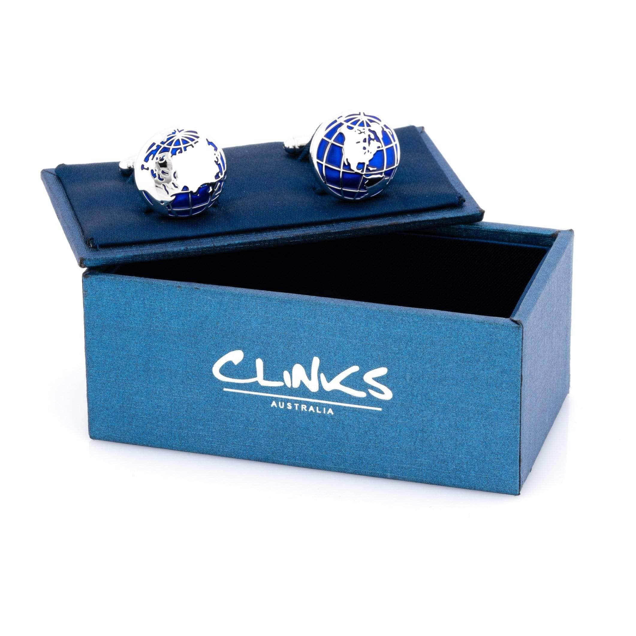 World Map Cufflinks Novelty Cufflinks Clinks Australia