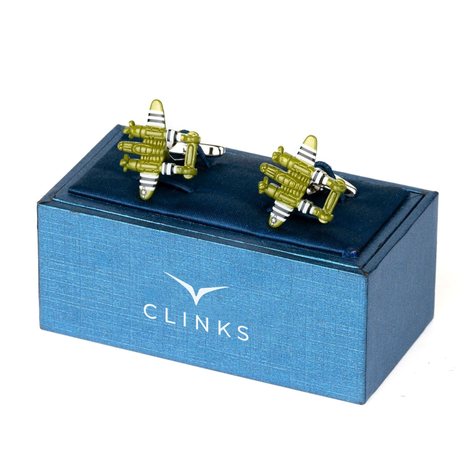 Green Fighter Jet Cufflinks Novelty Cufflinks Clinks Australia