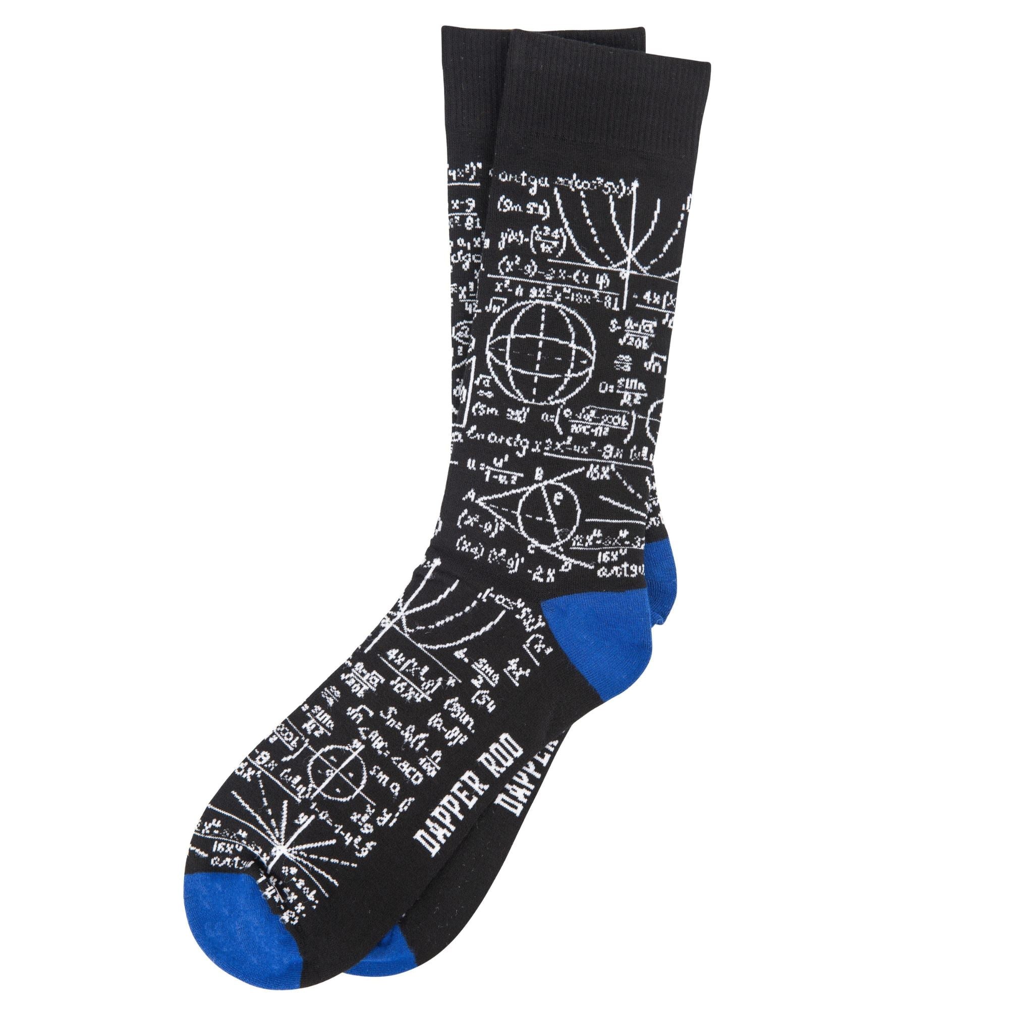 Insane Genius Mathematical Equations Maths Bamboo Socks by Dapper Roo Socks Dapper Roo