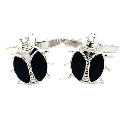 Black Bug Cufflinks