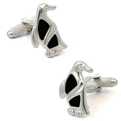 Playful Pair of Penguins Cufflinks