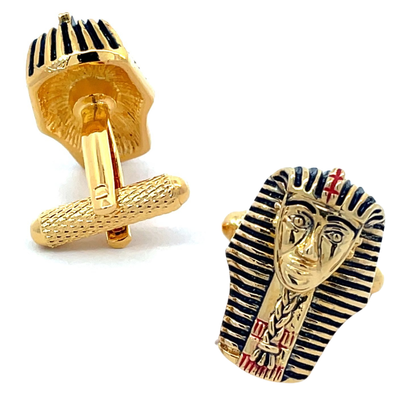 Tutankhamun Pharoah Cufflinks