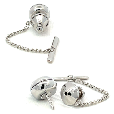 Solitaire Crystal Tie Pin