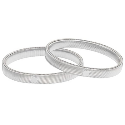 Arm Band Sleeve Holder in Silver