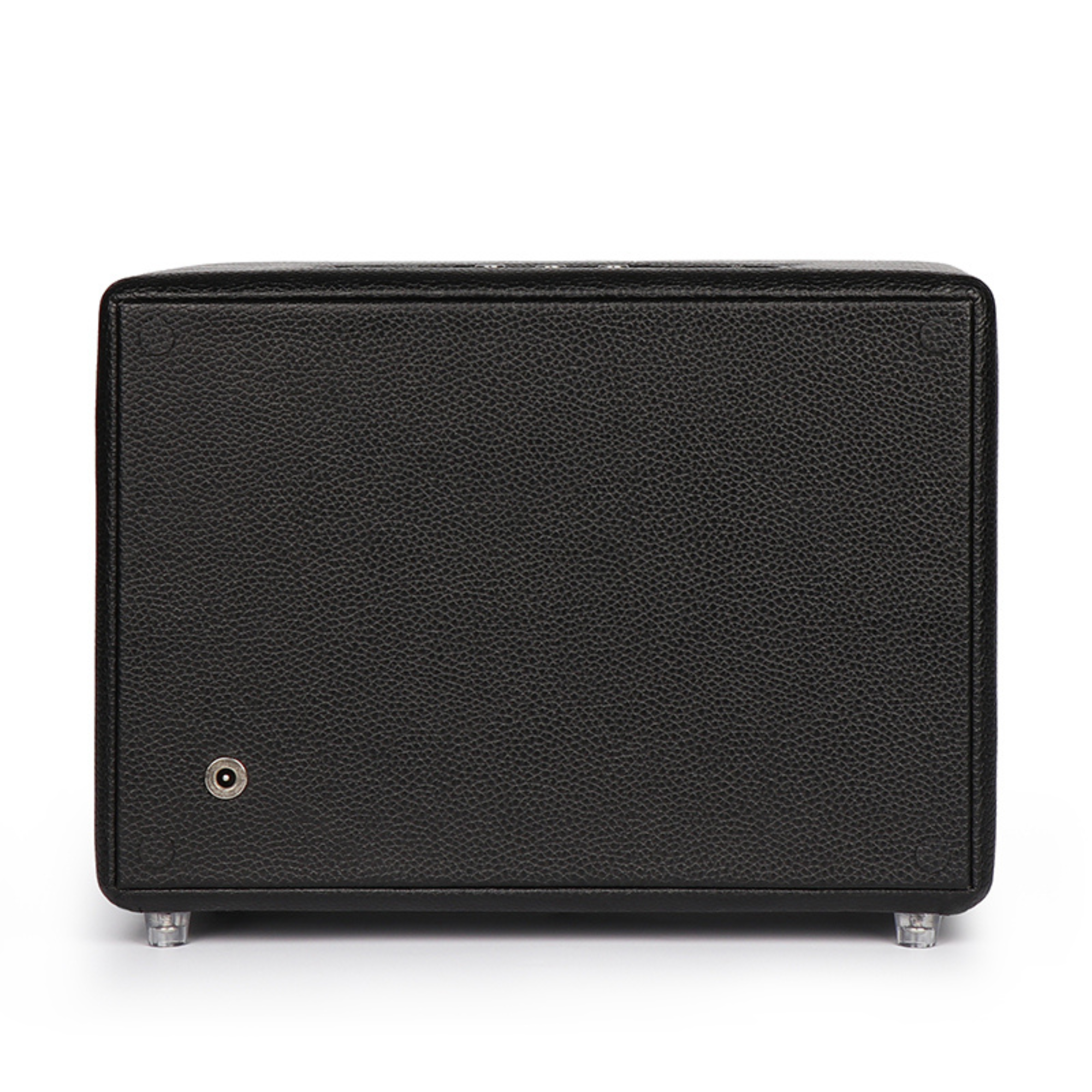Evandale Dual Watch Winder in Black Vegan Leather