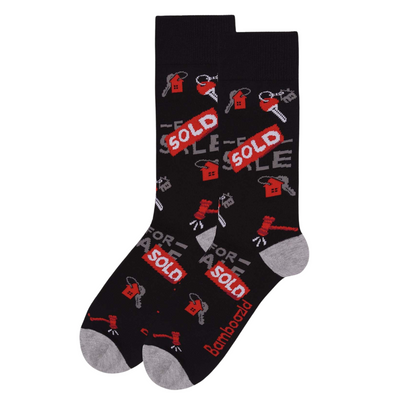 Mens Sold Bamboo Socks