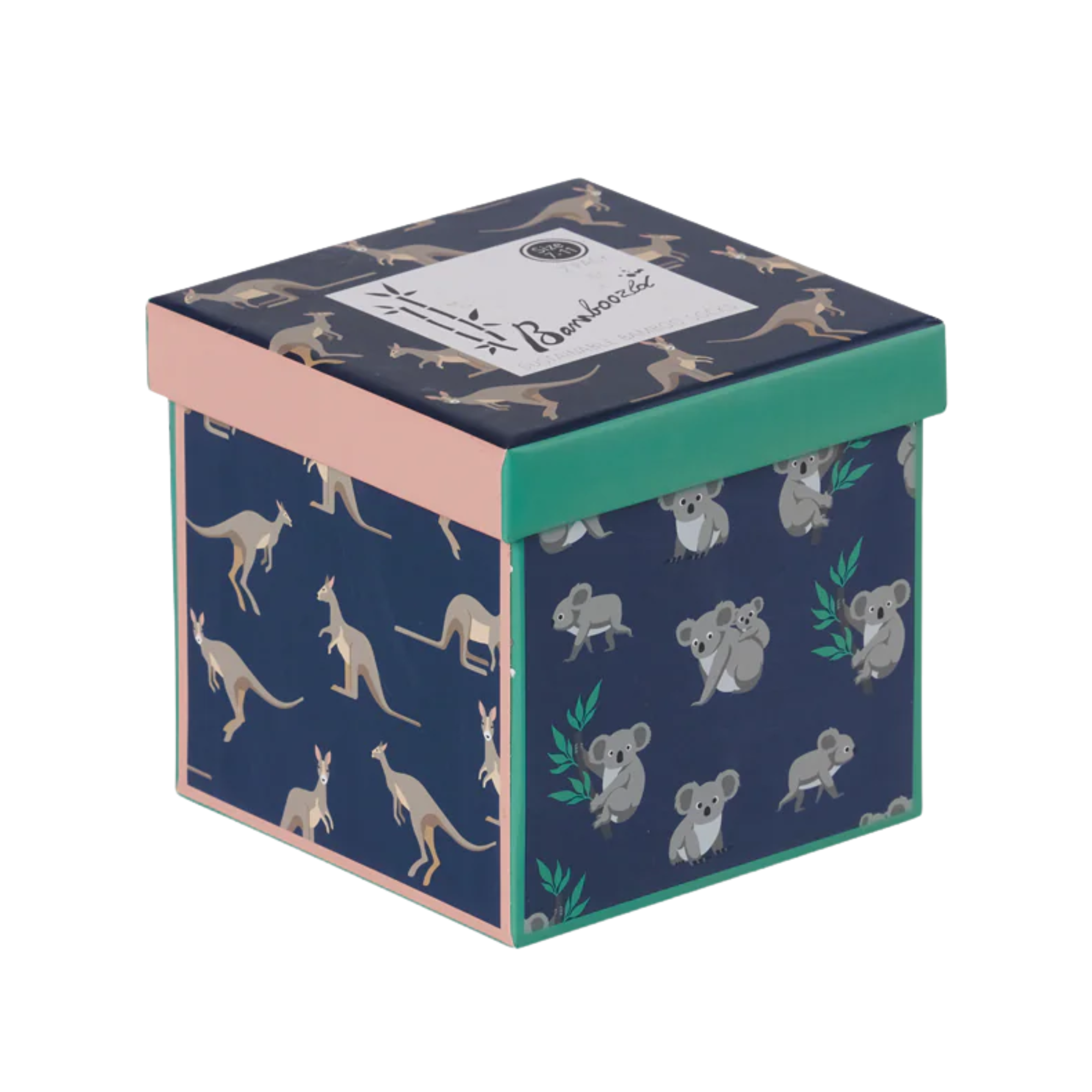 Herren Einheimische Tiere 2er-Set Geschenkbox Bambussocken