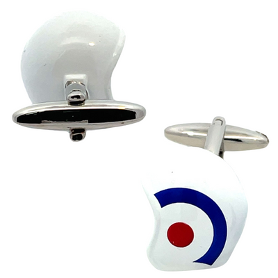 Serious Helmet Cufflinks