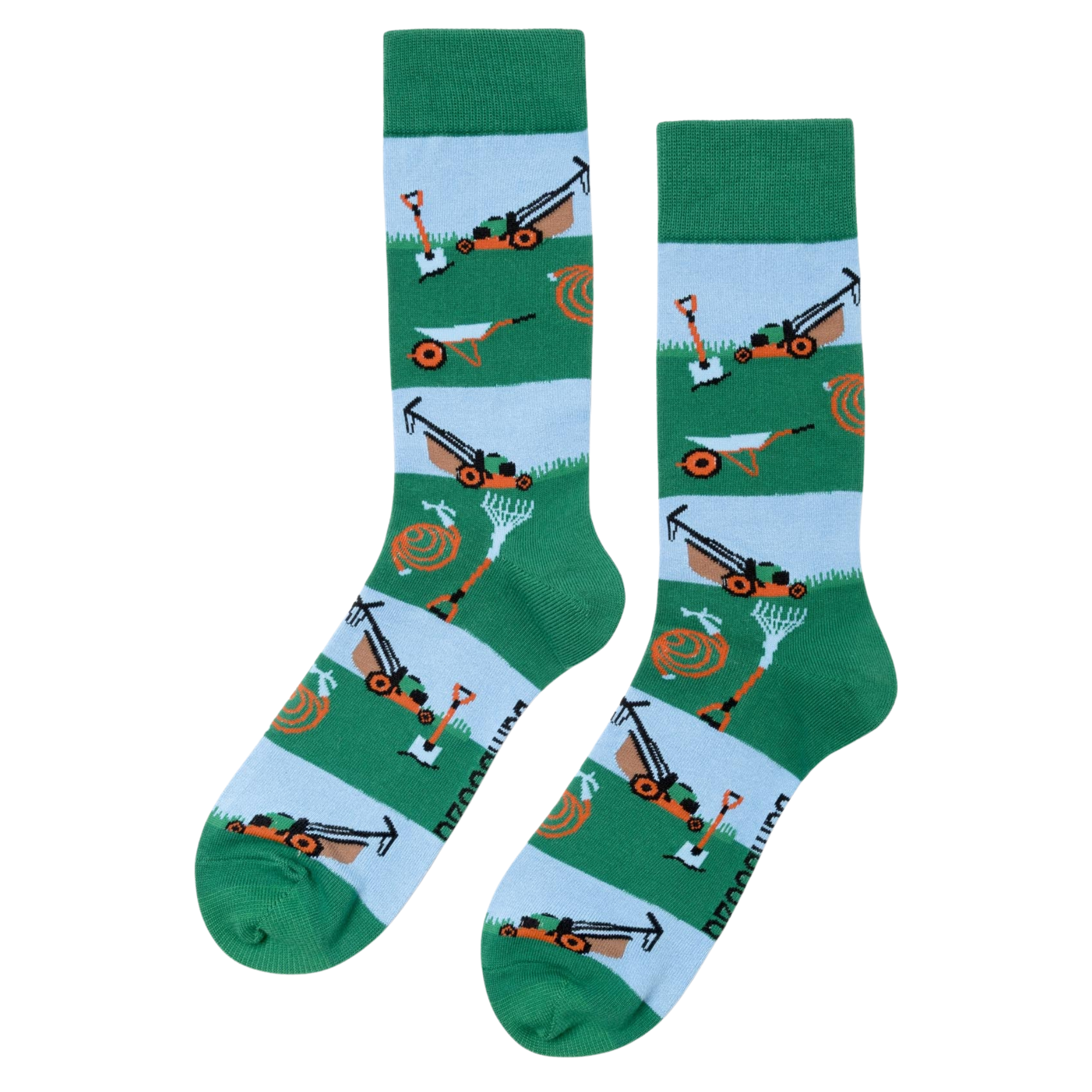 Herren Rasen-König Bambus-Socken-Karte