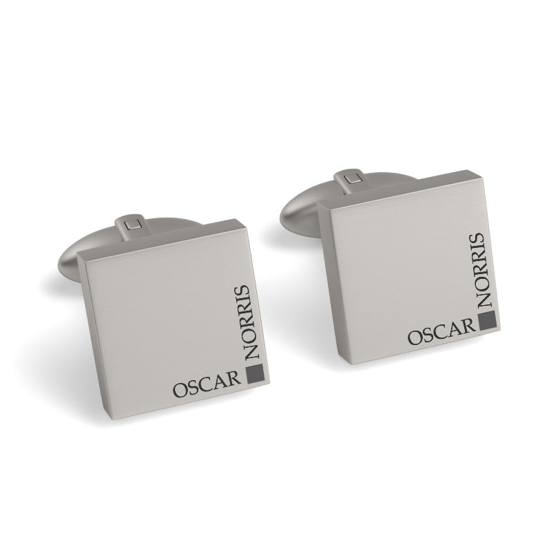 Full Name Engraved Cufflinks