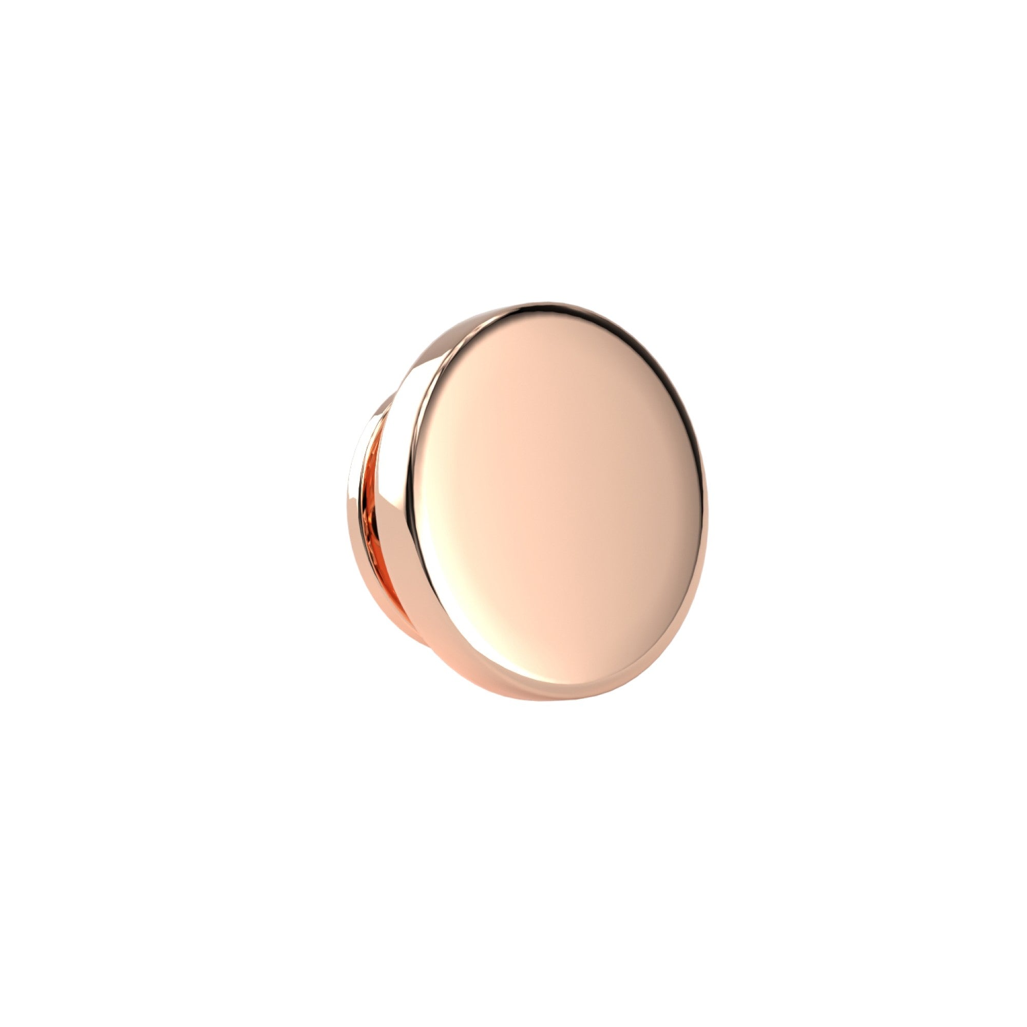 Round Engravable Lapel Pin (Blank)
