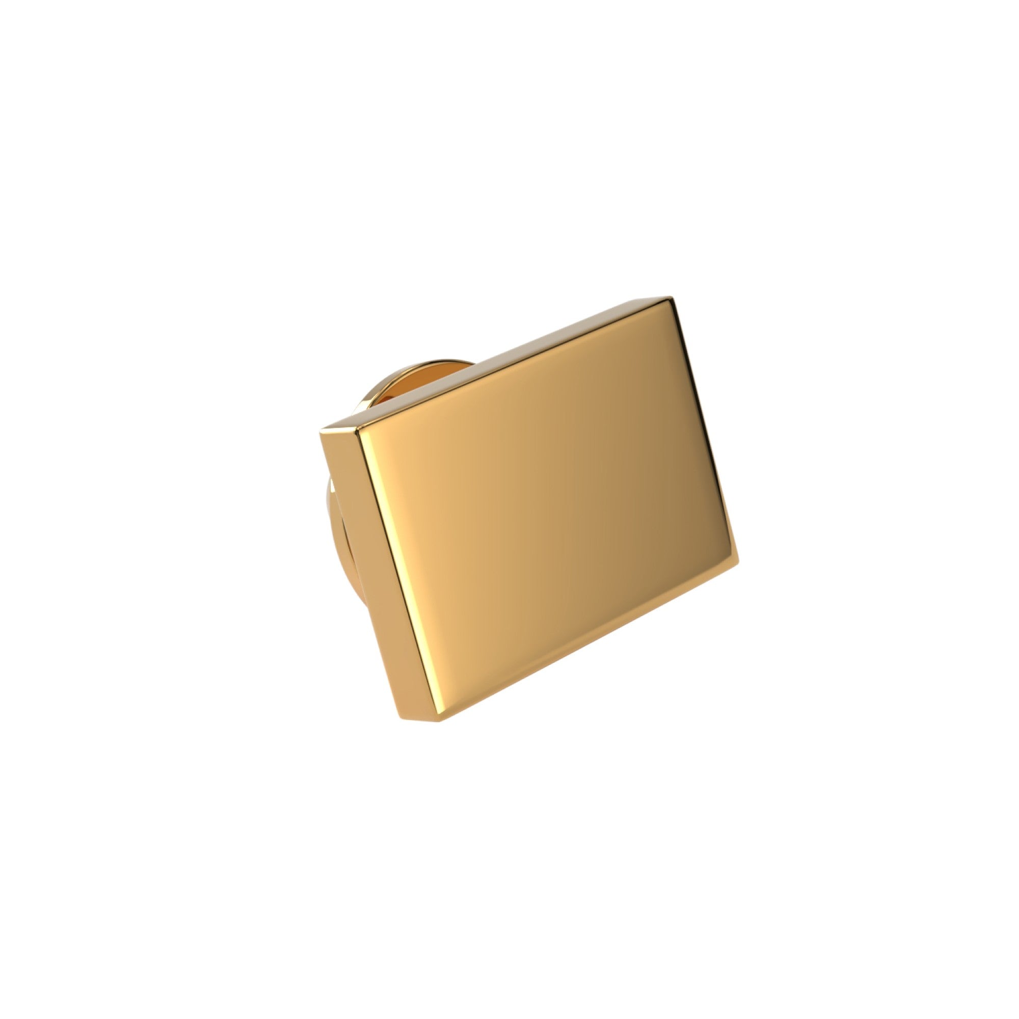 Rectangle Engravable Lapel Pin (Blank)