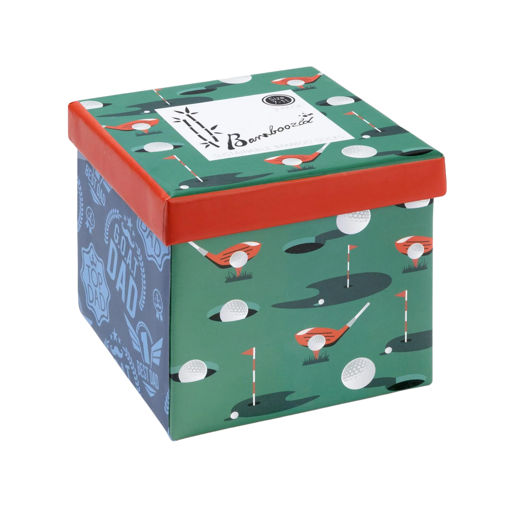 Mens Greatest Dad By Par 2pk Gift Box