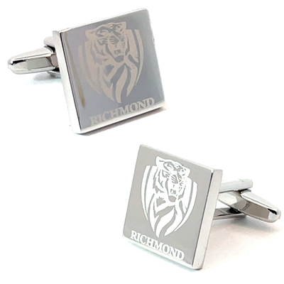 Silver Richmond FC AFL Cufflinks