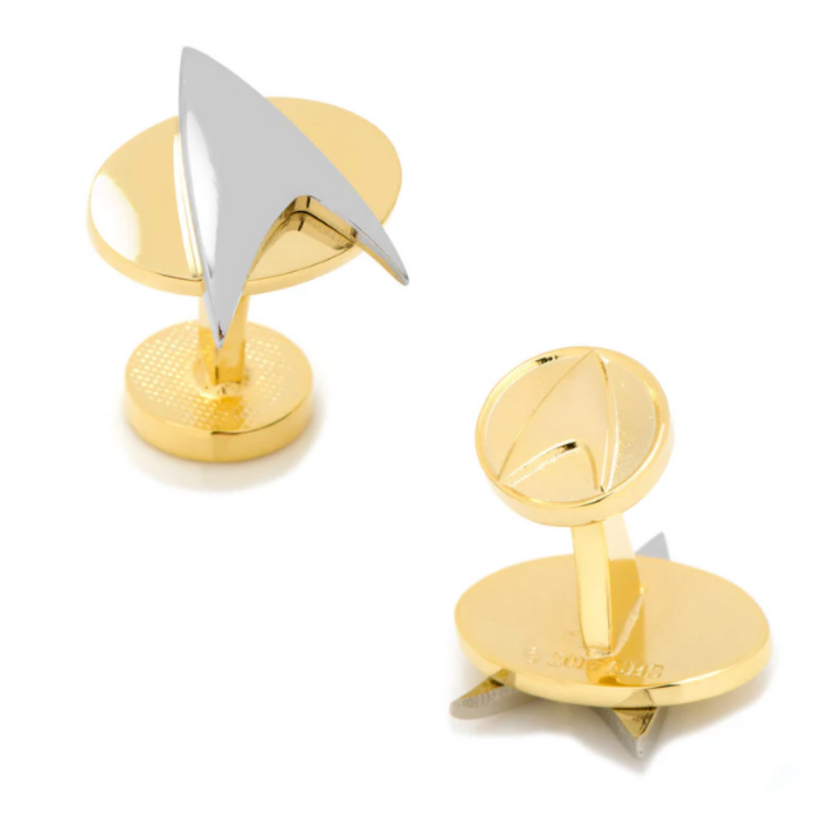Star Trek Two Tone Delta Shield Cufflinks