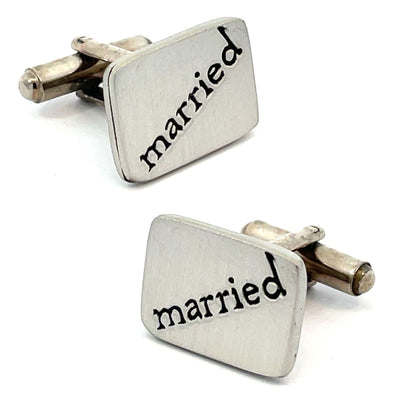 Married Wedding Cufflinks