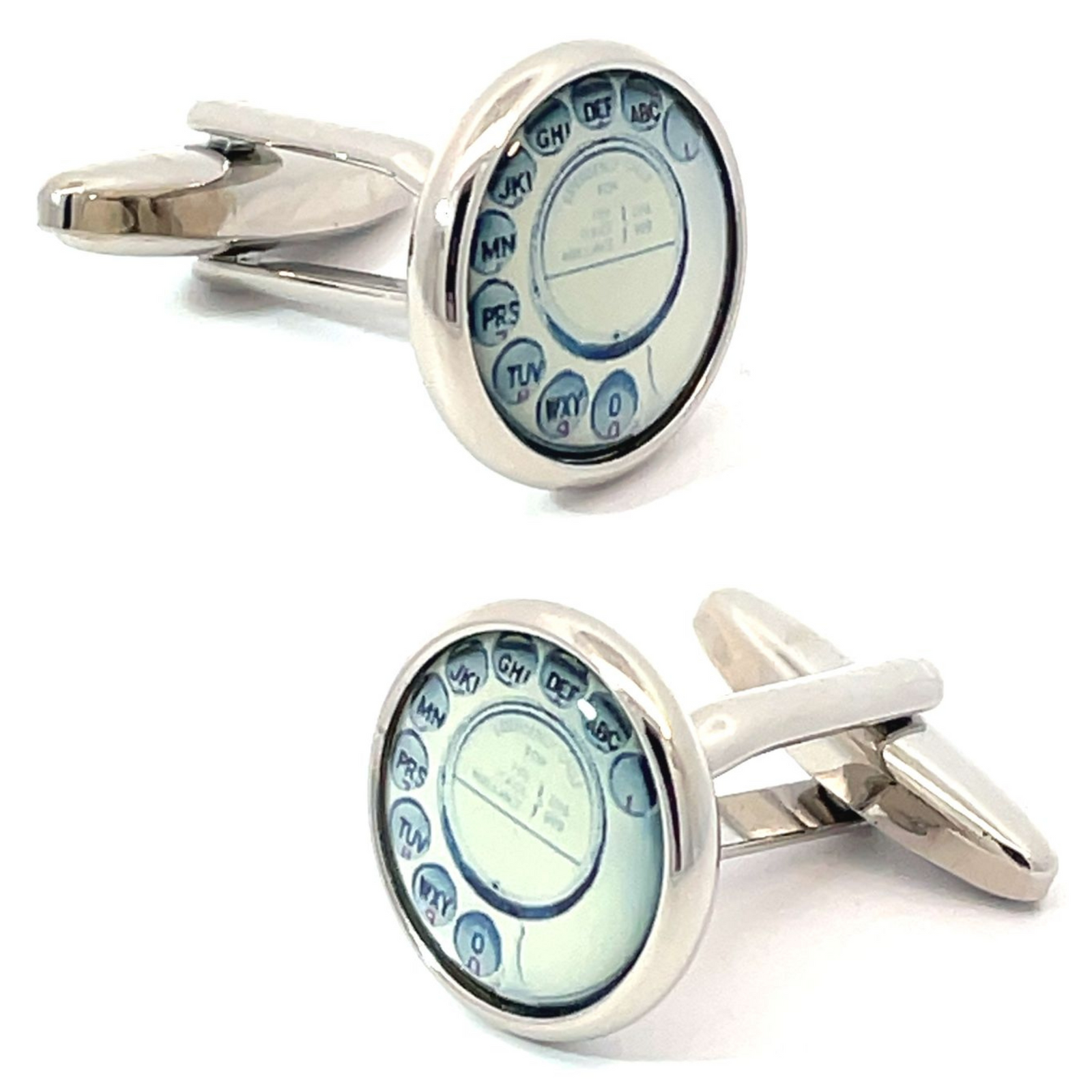 Retro Telephone Dialler Cufflinks