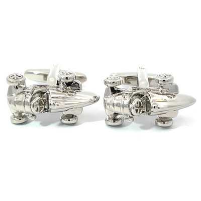 Retro Racing Car Cufflinks