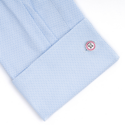 Pink Button Cufflinks