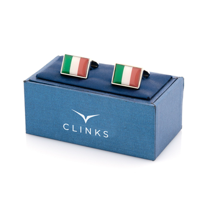 Flag of Italy - Italian Flag Cufflinks