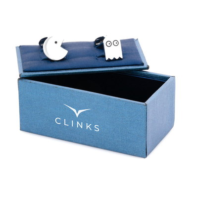 Game over Arcade Cufflinks Silver