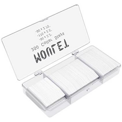 350 Plastic Collar Stays (3 sizes)