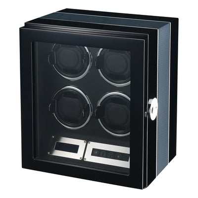 Flinders Watch Winder for 4 Watches with Fingerprint Lock