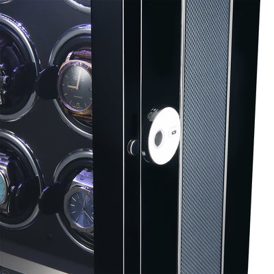 Flinders Watch Winder for 9 Watches with Fingerprint Lock