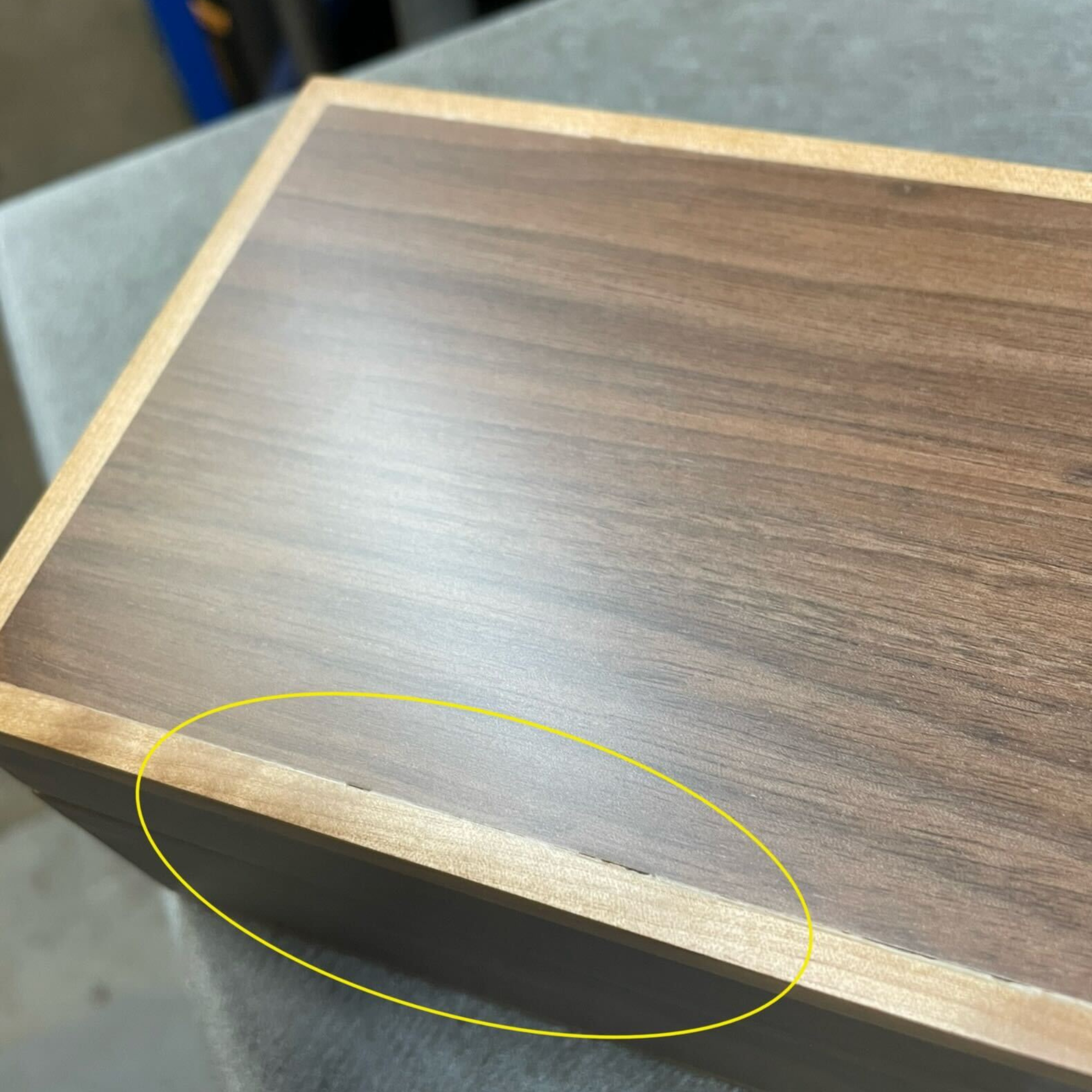 Seconds - Walnut Wooden Watch Box for 5 Watches (A)