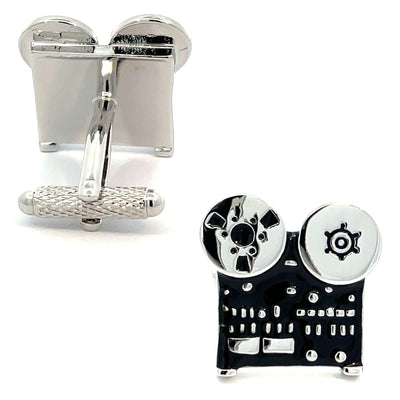 Reel to Reel Audio Recorder Cufflinks