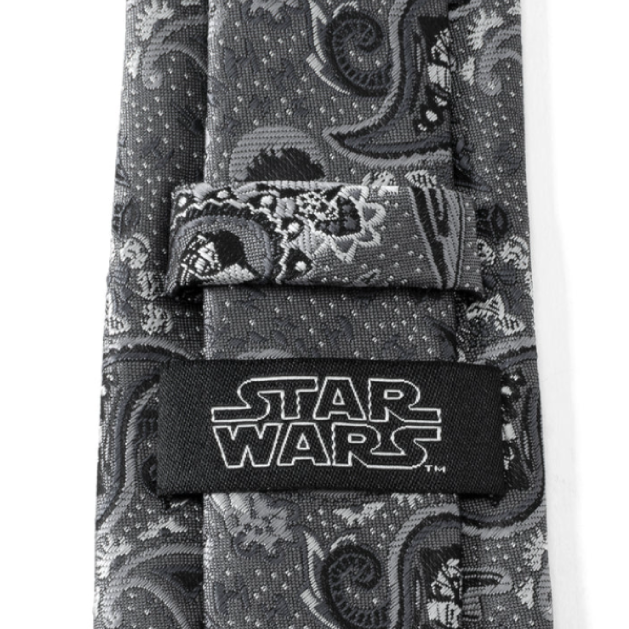 Star Wars Darth Vader Graue Paisley-Krawatte