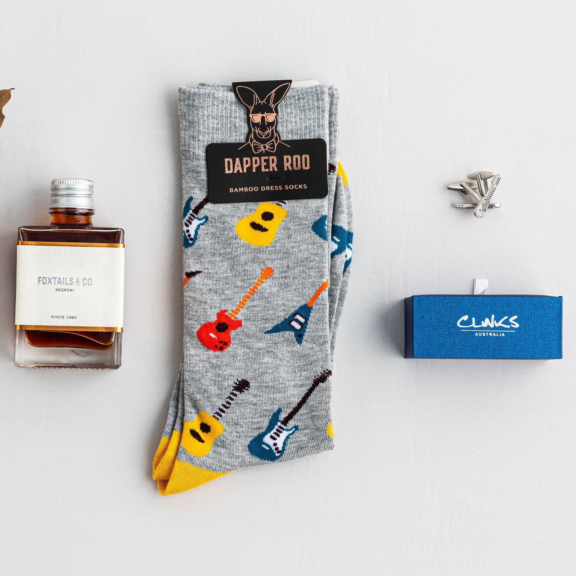 Guitar Cocktail Gift Set Gift Set Clinks 