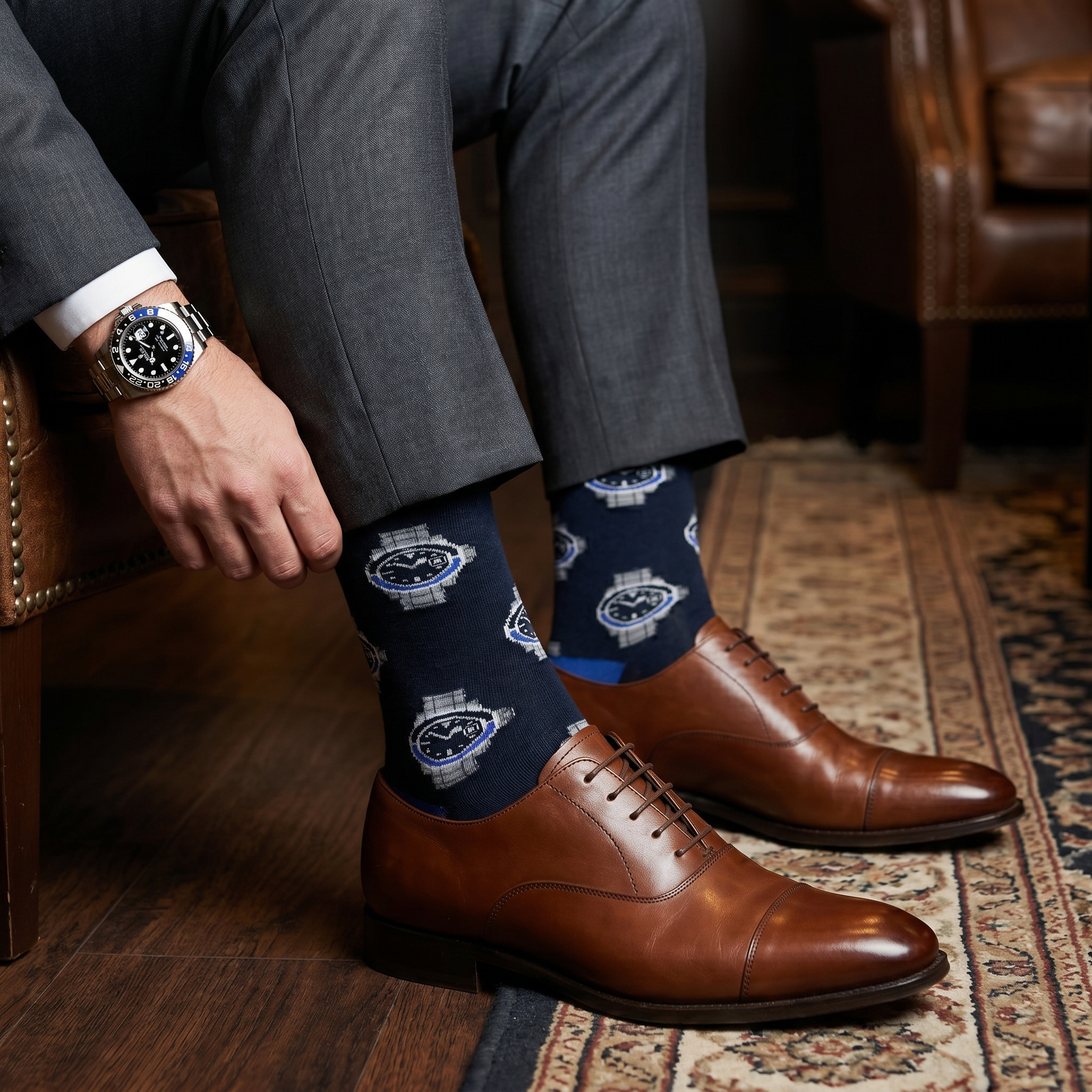 Batman Uhren-Socken von Dapper Roo