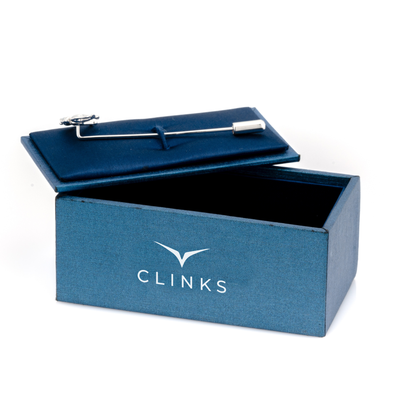 Melbourne Cup Horse Racing Silver Stick Pin