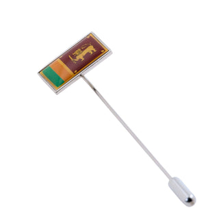 Flag of Sri Lanka Stick Pin Lapel Pin Clinks 