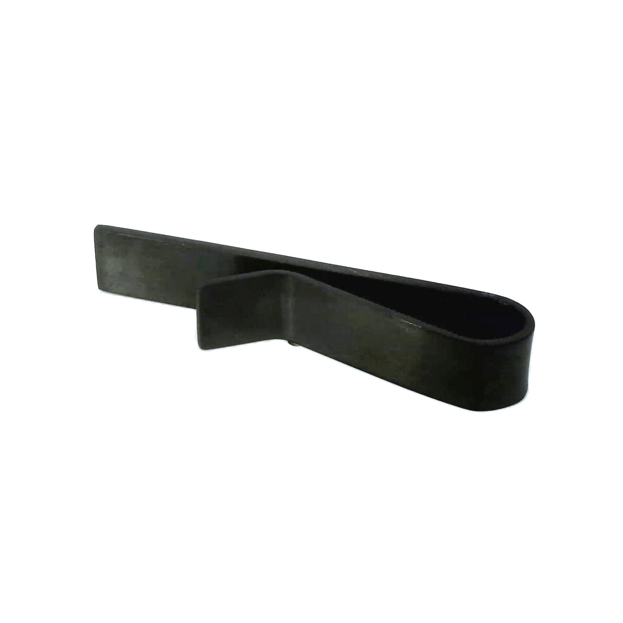 Small Brushed Black Tie Bar 40mm Tie Bars Clinks Australia 