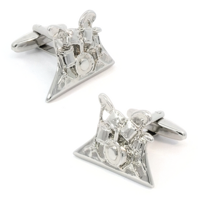 Drum Kit Cufflinks