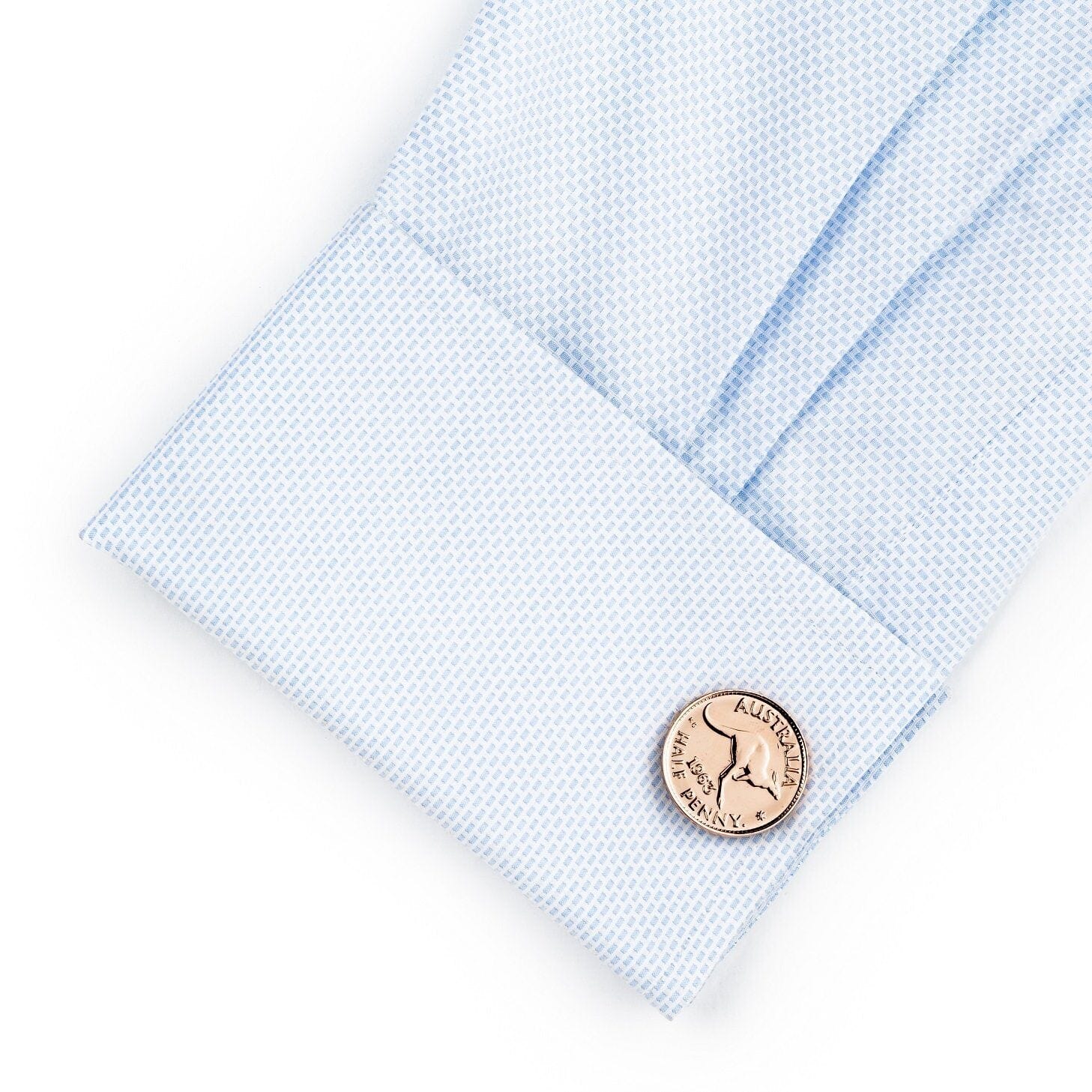 Australian Half Penny Coin Cufflinks Novelty Cufflinks Clinks Australia 
