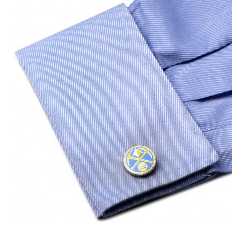 Denver Nuggets Cufflinks Novelty Cufflinks NBA 