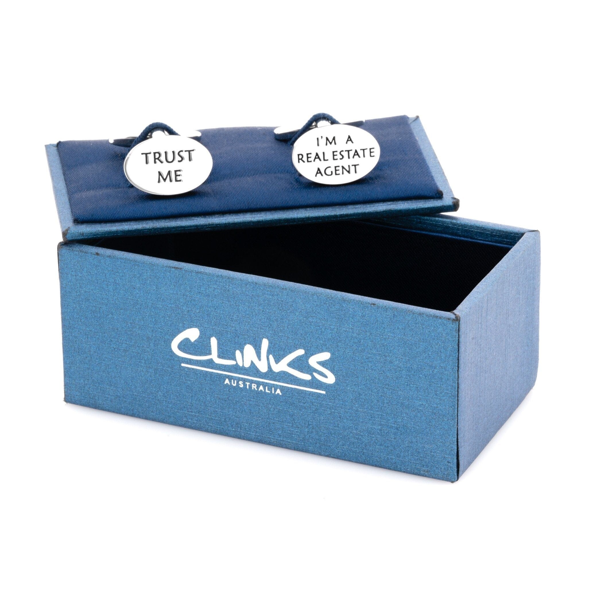 Trust Me, I'm A Real Estate Agent Cufflinks Novelty Cufflinks Clinks Australia 