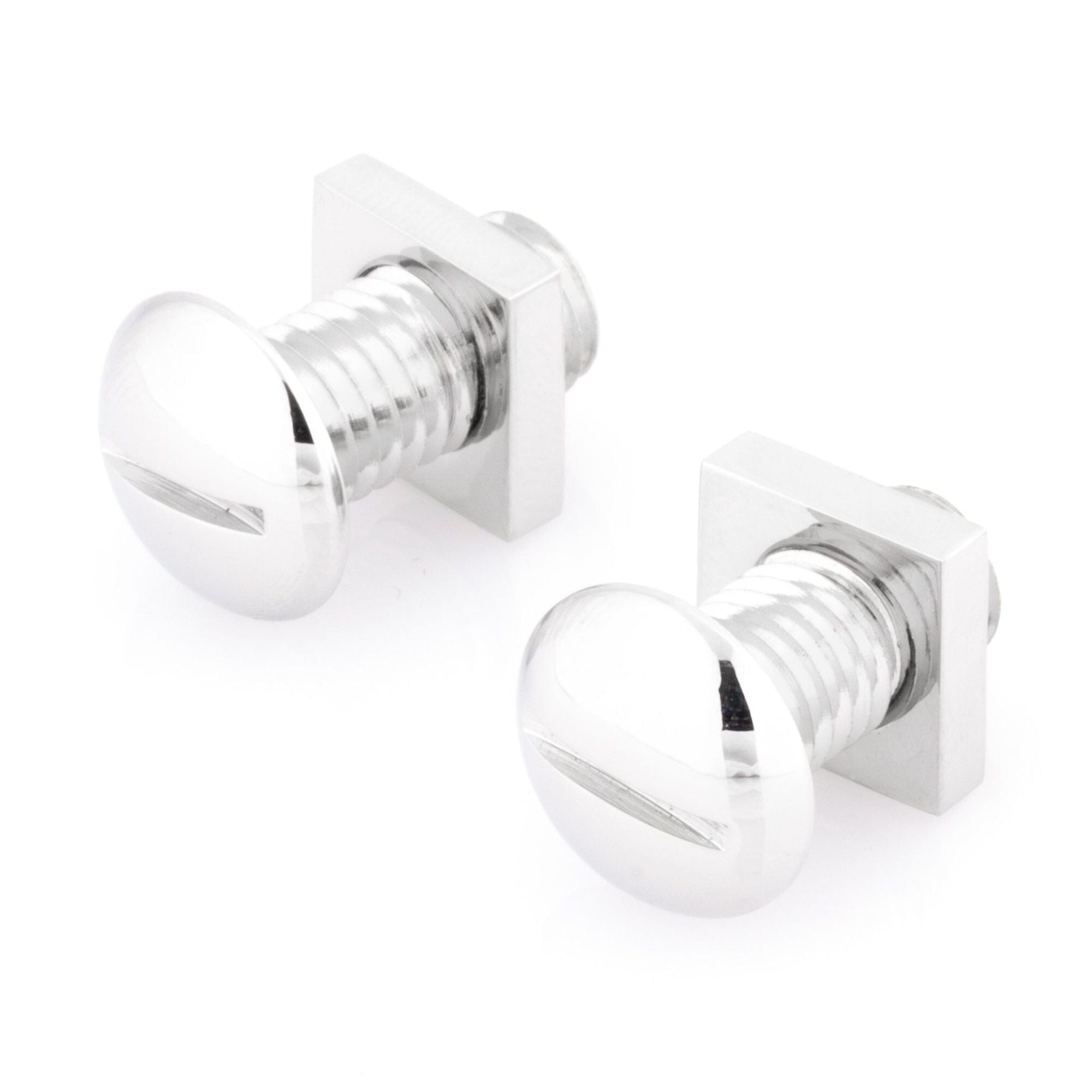 Functional Silver Nut and Bolt Cufflinks Novelty Cufflinks Clinks Australia 