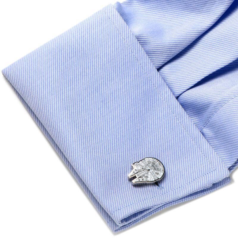 Star Wars Millenium Falcon Blueprint Cufflinks Novelty Cufflinks Star Wars 